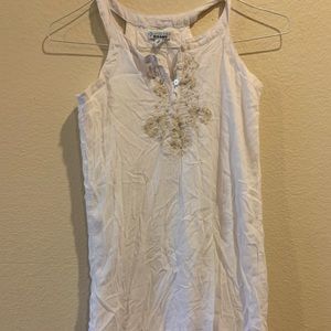 Kids White Dress